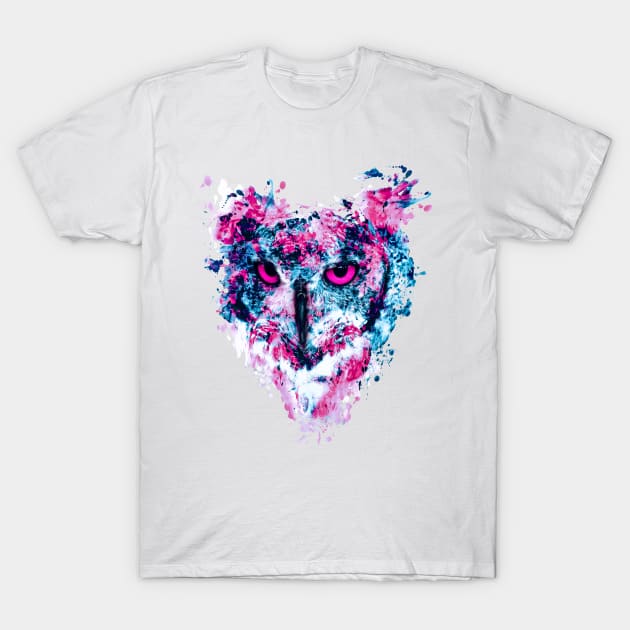 Owl IV T-Shirt by rizapeker